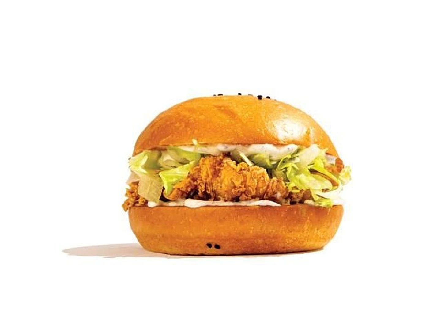 Crispy Chicken Burger Meal - Without Cheese
