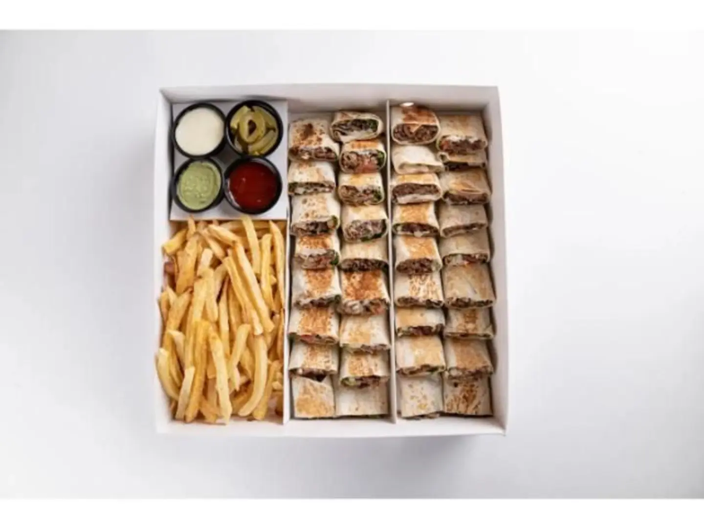 Beef Shawarma With Cheese Box - 11 Pieces
