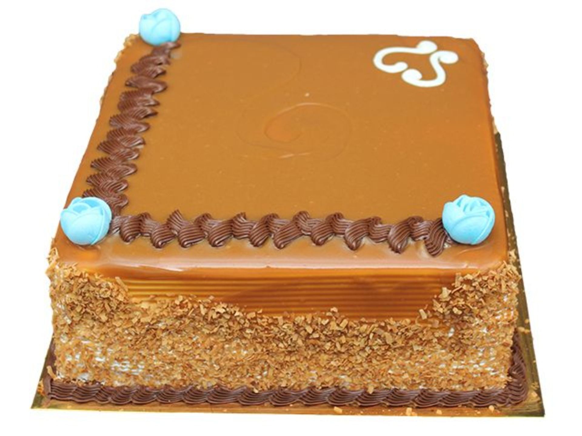 كيك مربع صغير توت - قطع