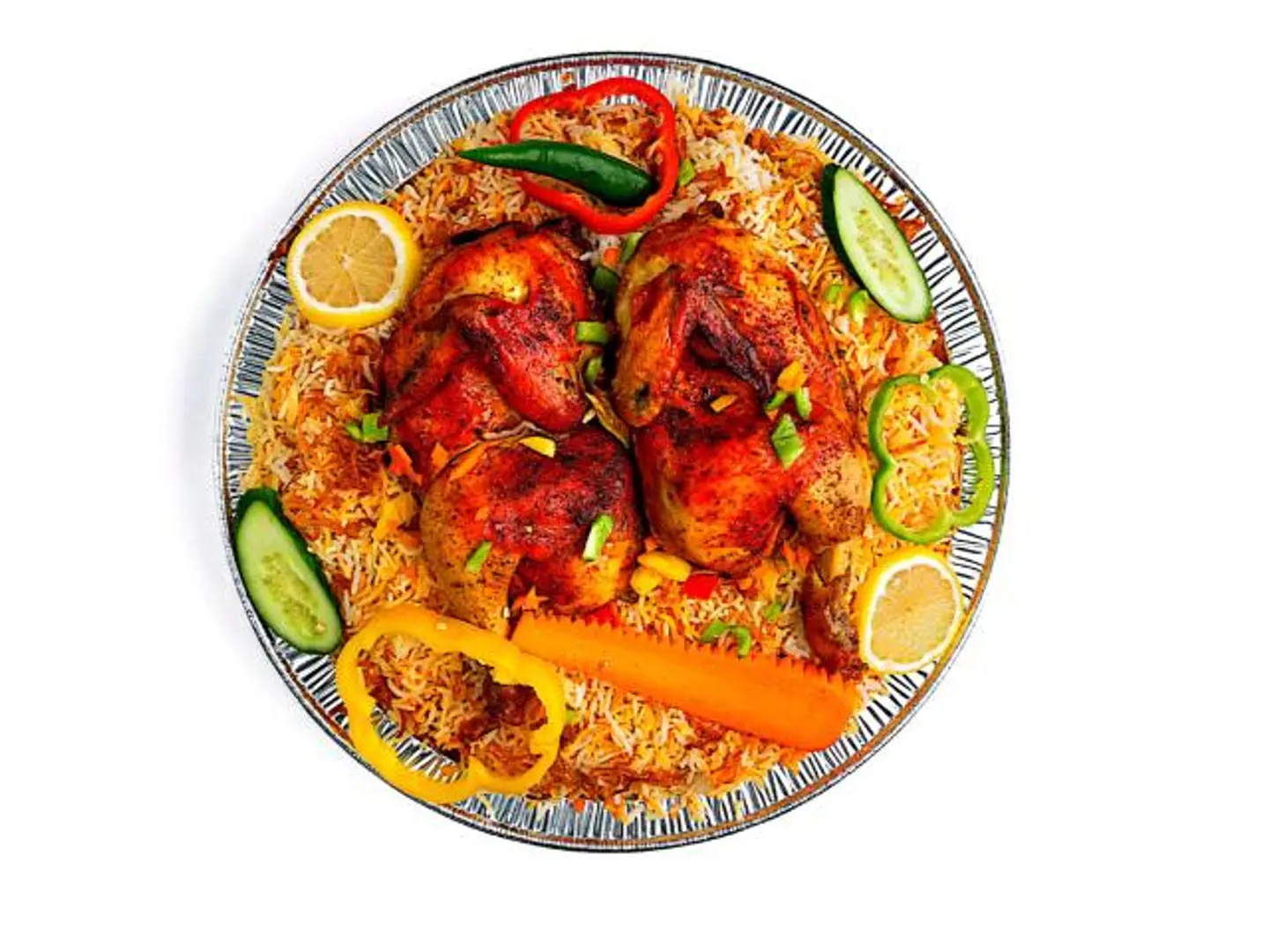 Mandi Chicken With Biryani Rice - Small