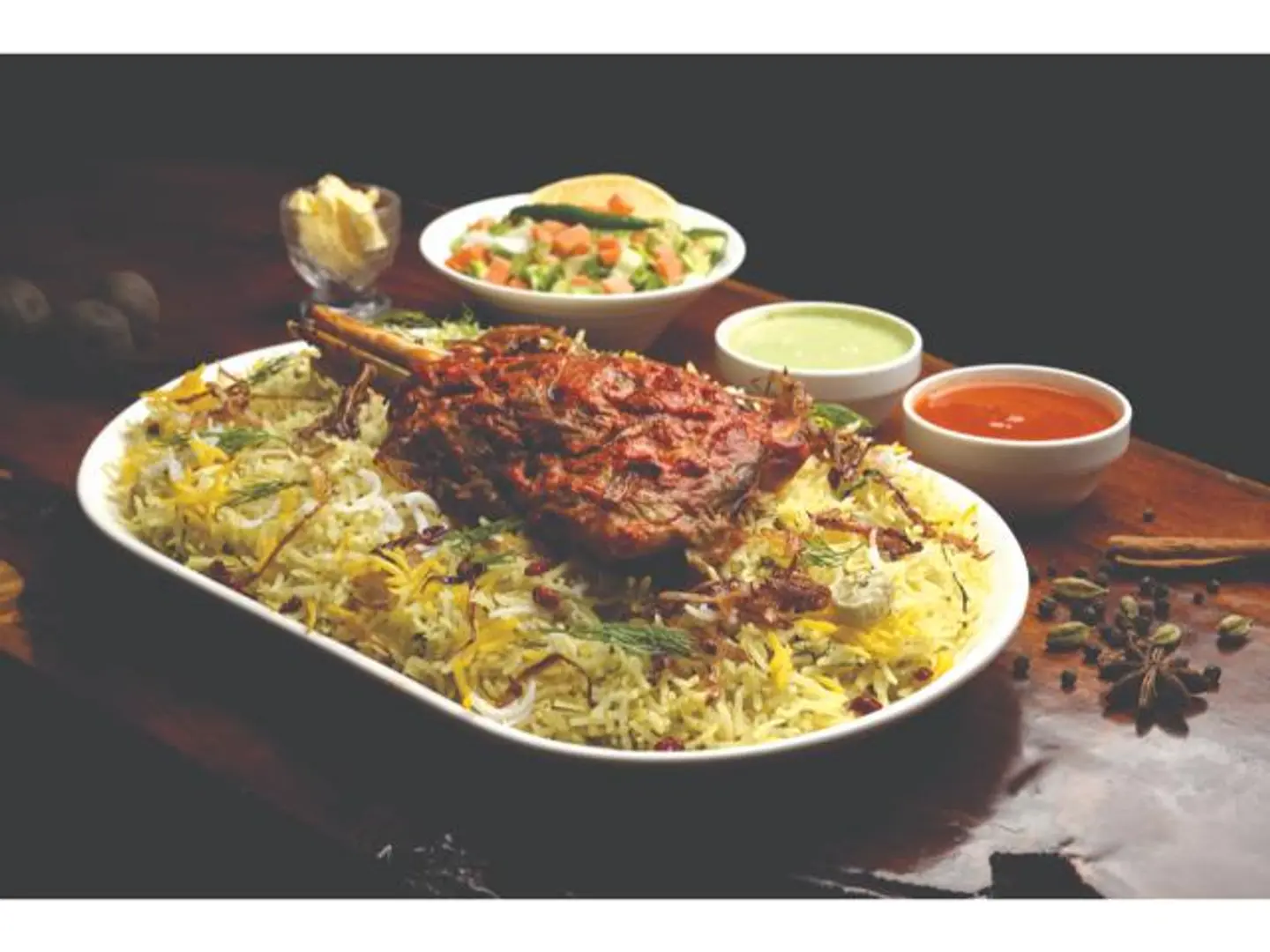 Lamb Shank With Rice - Small