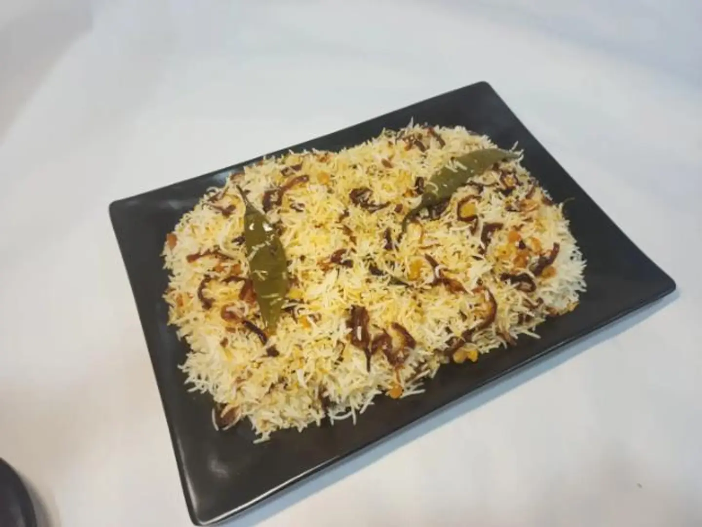 الكبسة الحساوية بيضاء - ربع دجاجة