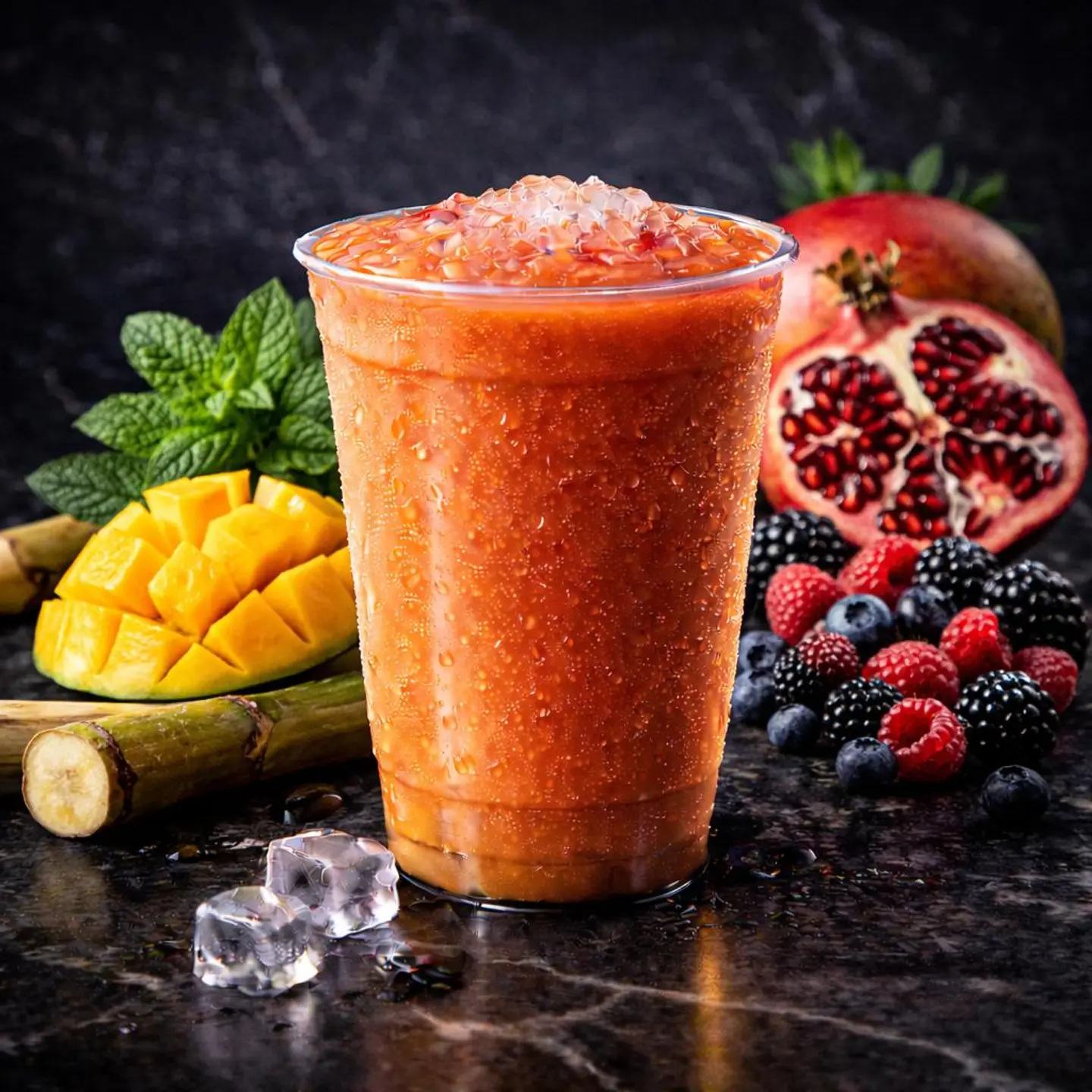 الكوكتيل الوردي - وسط