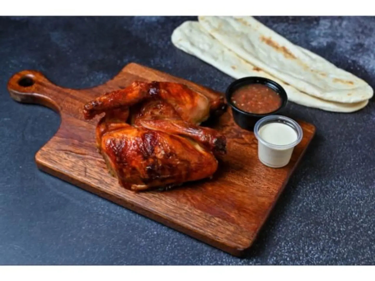 دجاج مظبي - نصف دجاجة