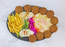 طبق فلافل