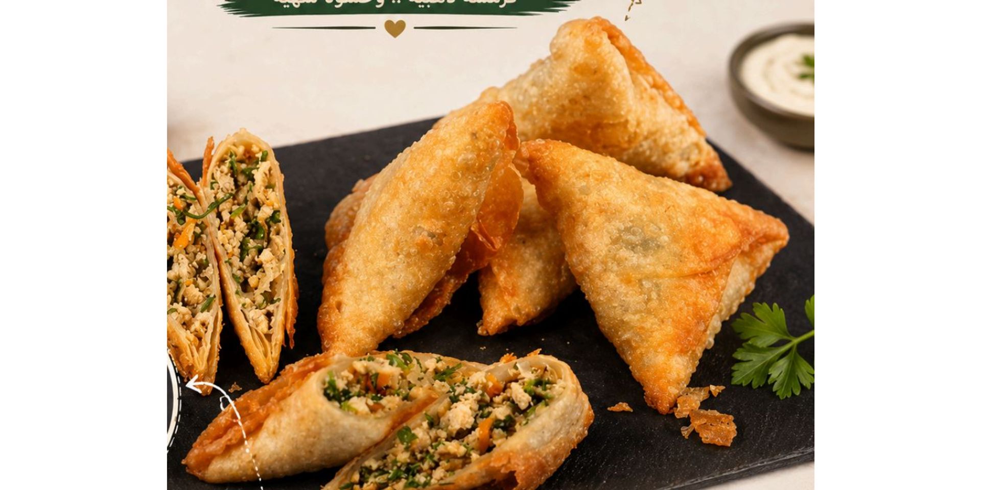 سمبوسة دجاج - صغير 12حبة
