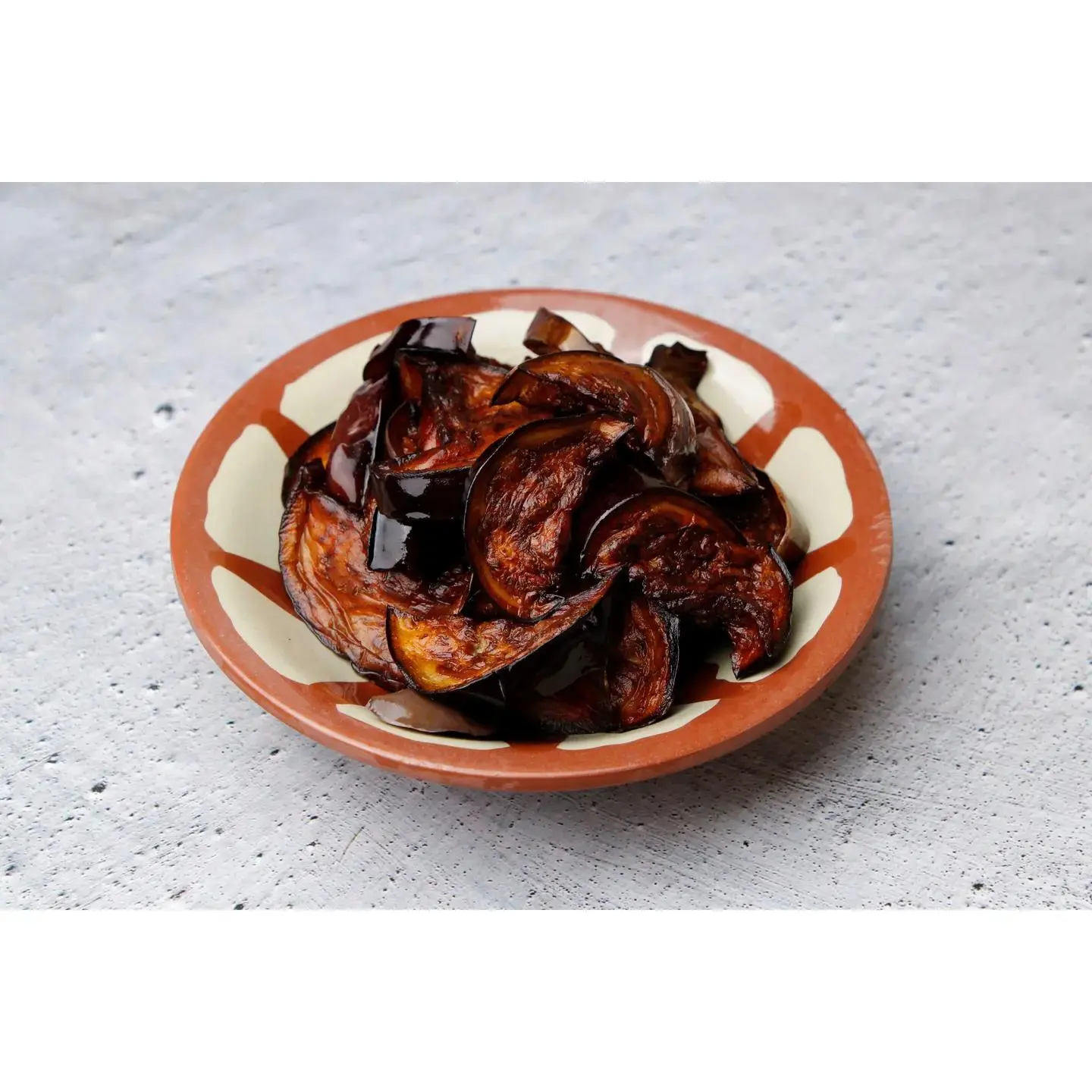 طبق باذنجان - وسط