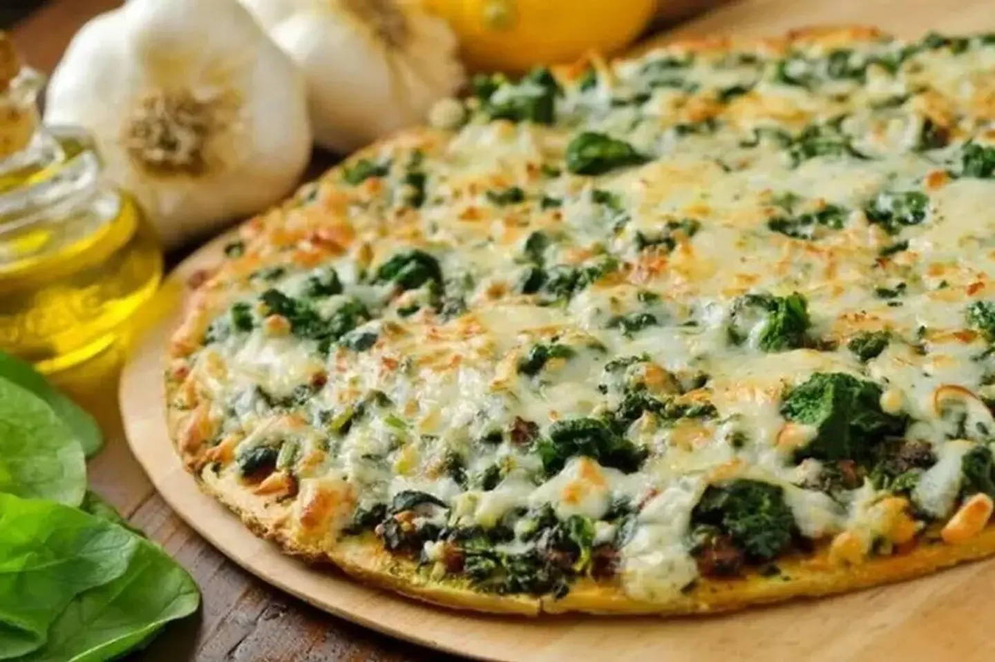Spinach Pizza - Small