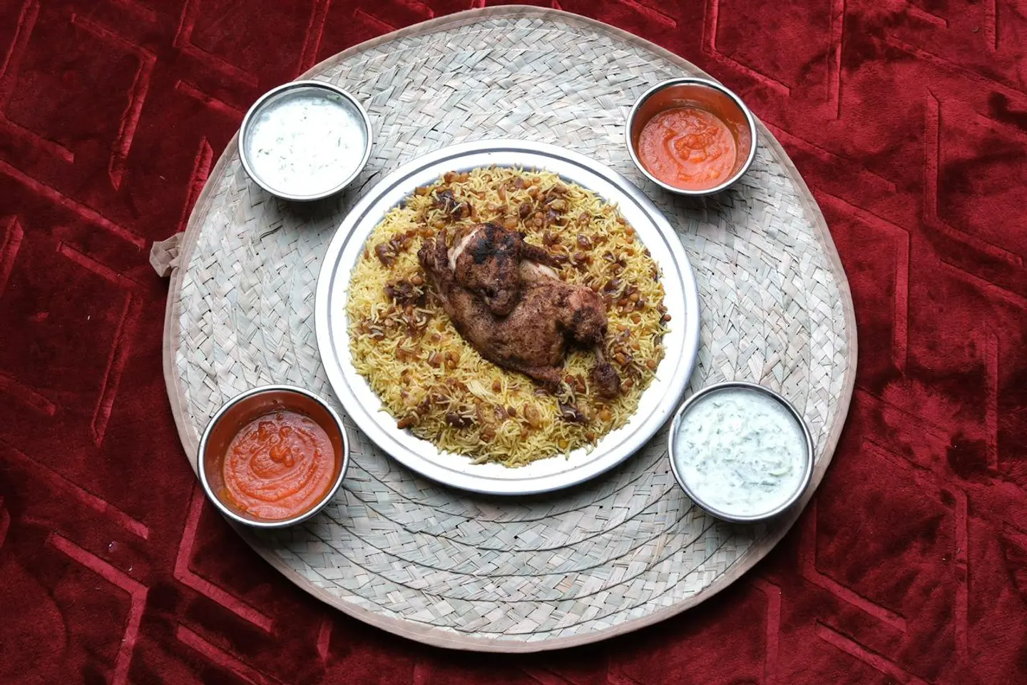 مجبوس كويتي - ربع دجاجة