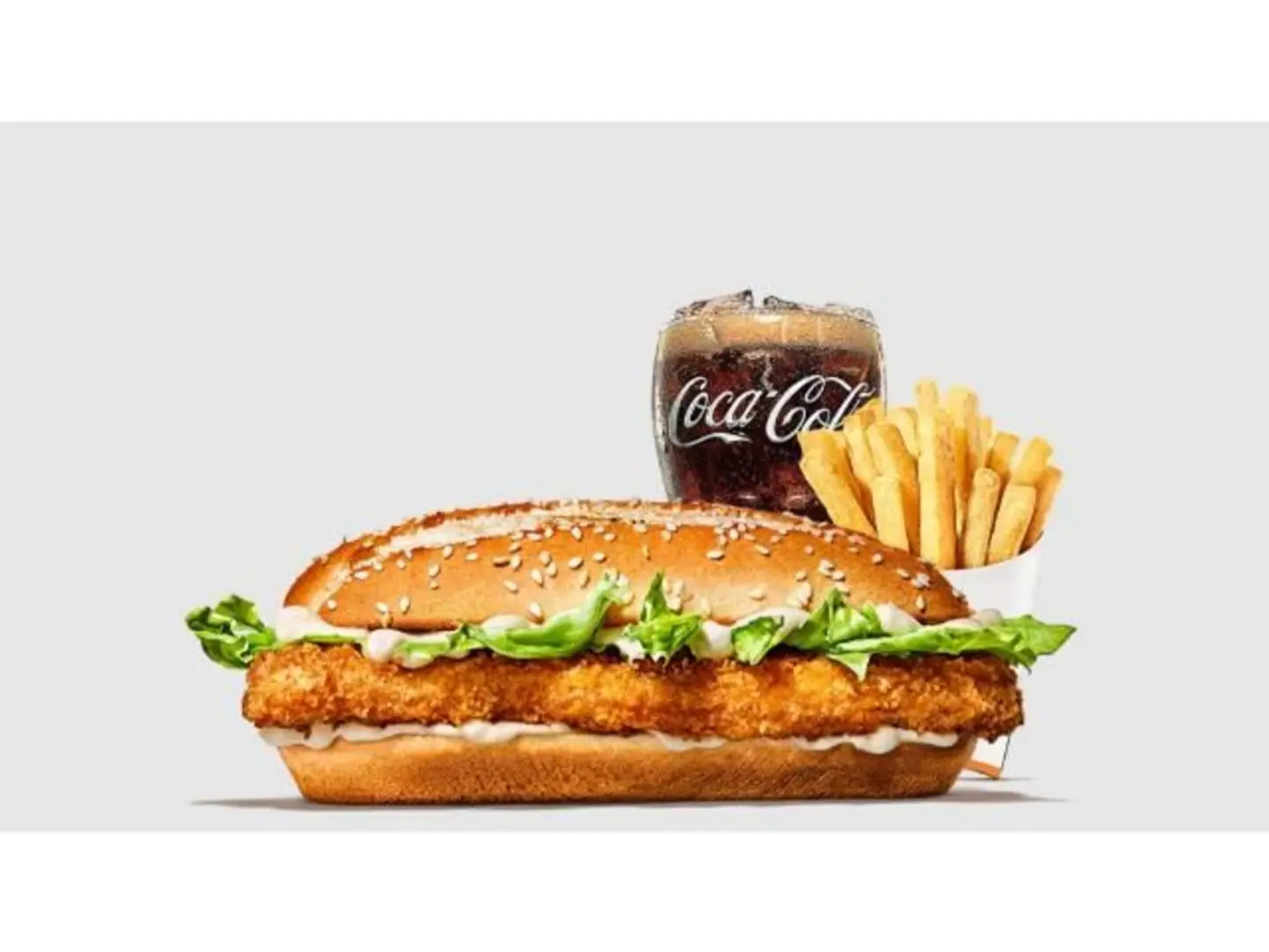 Fried Fish Sandwich Meal - Spicy