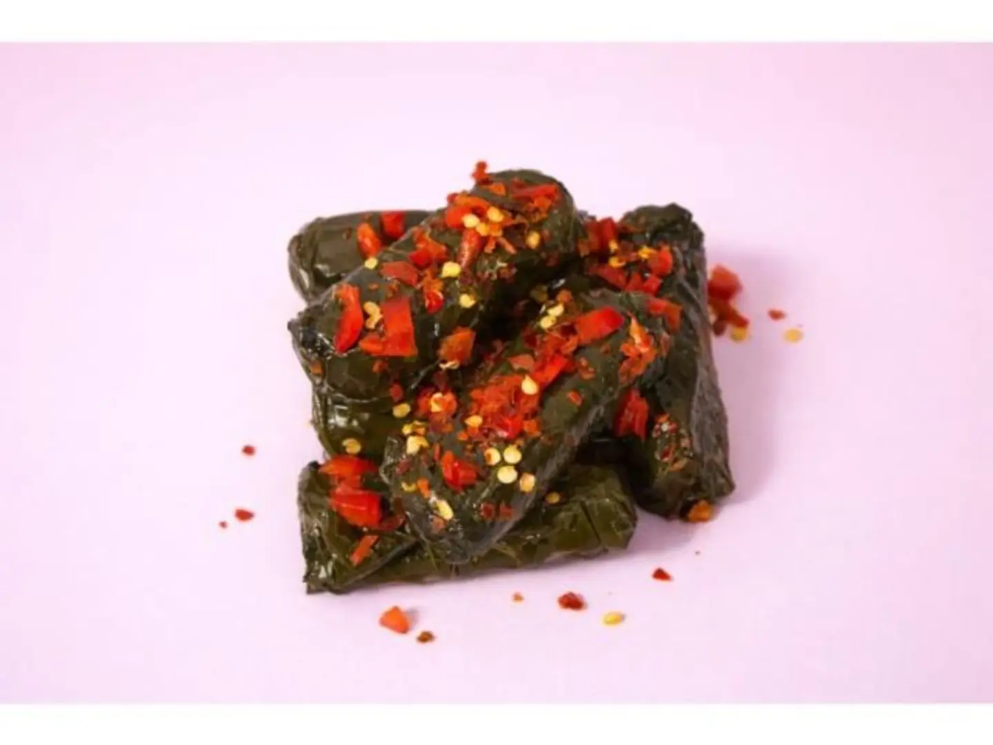 Spicy Grape Leaves - 6 Pieces
