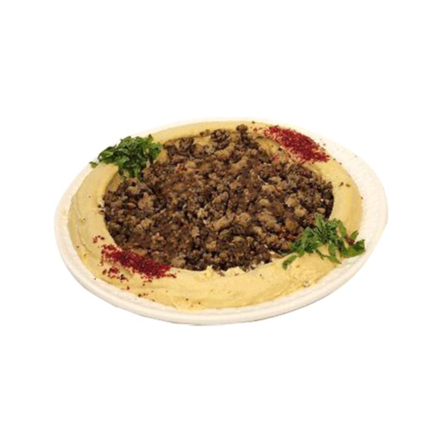 Smooth Hummus With Tahini And Meat - Small Plate