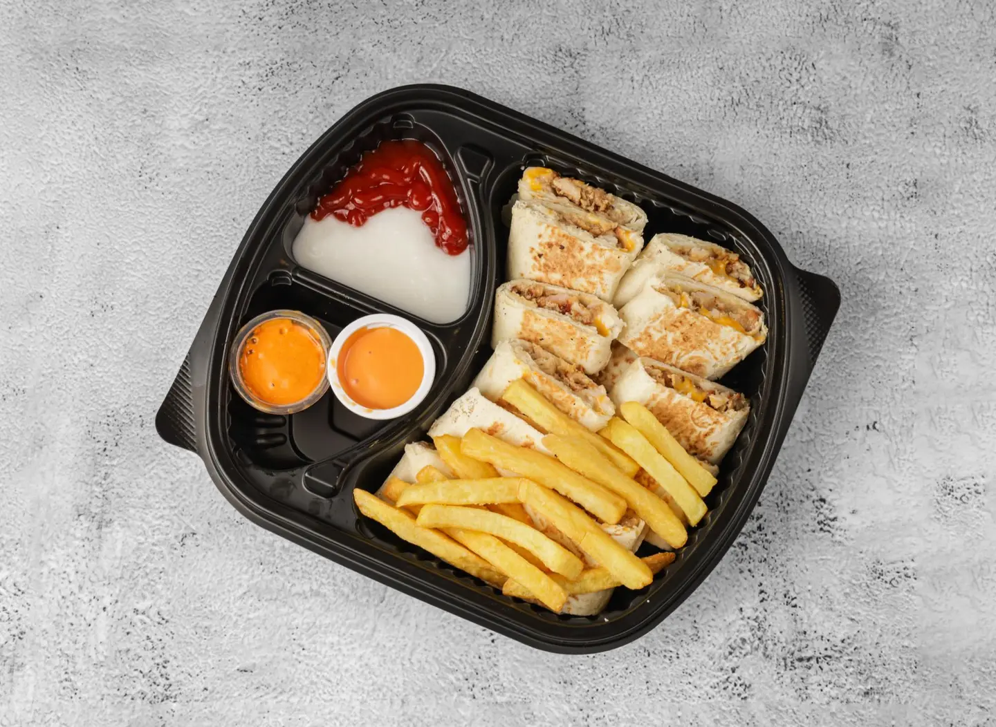 صحن عربي صغير - بدون جبنة