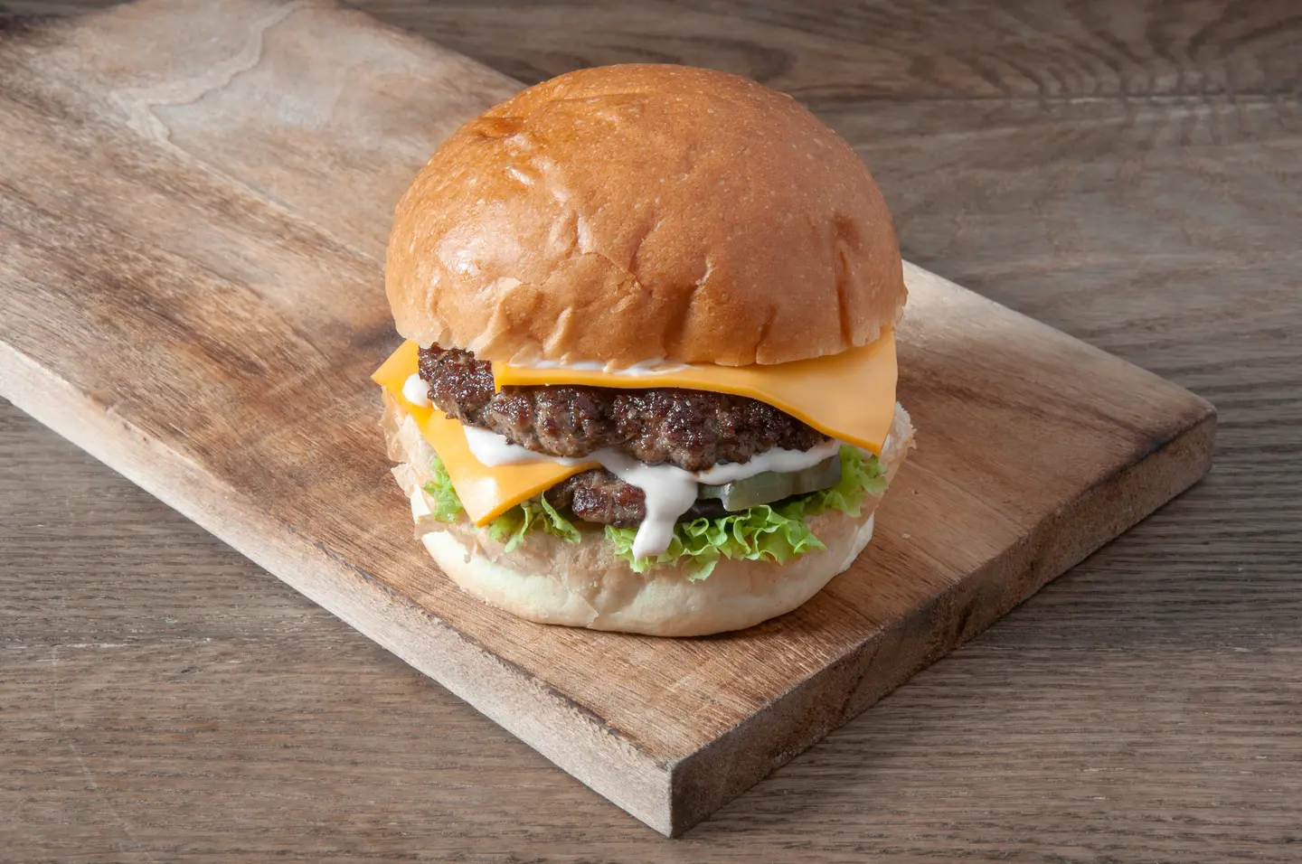 برجر لحم صاج دبل - عادي