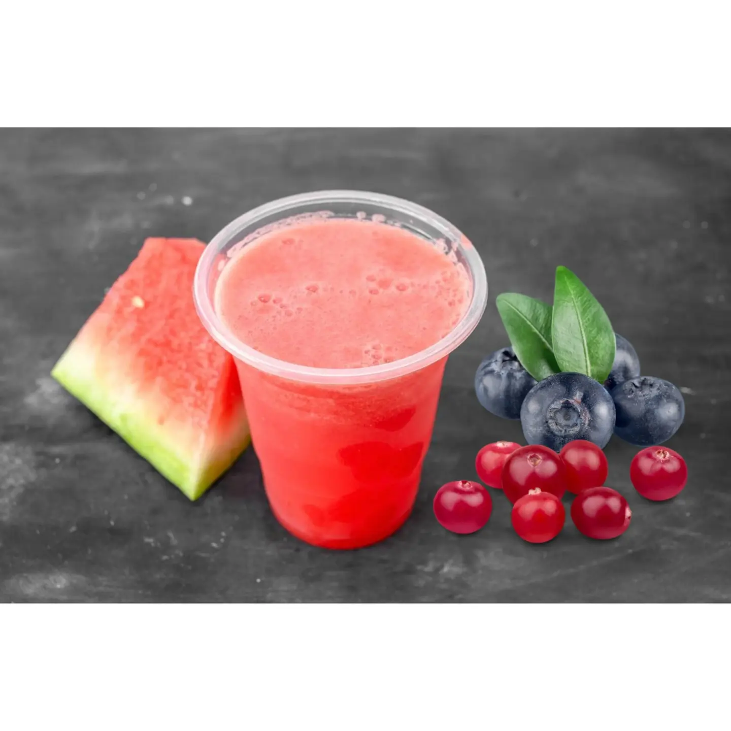 Watermelon And Berry Smoothie - Medium Cup