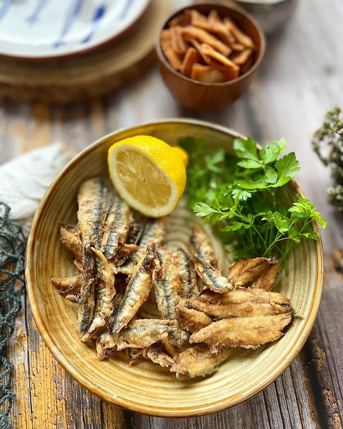 سردين - مقلي