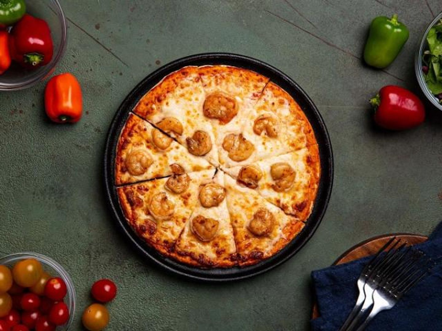 Shrimp Pizza - Small