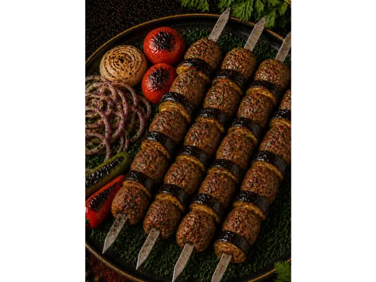 Eggplant Kebab - For One Person