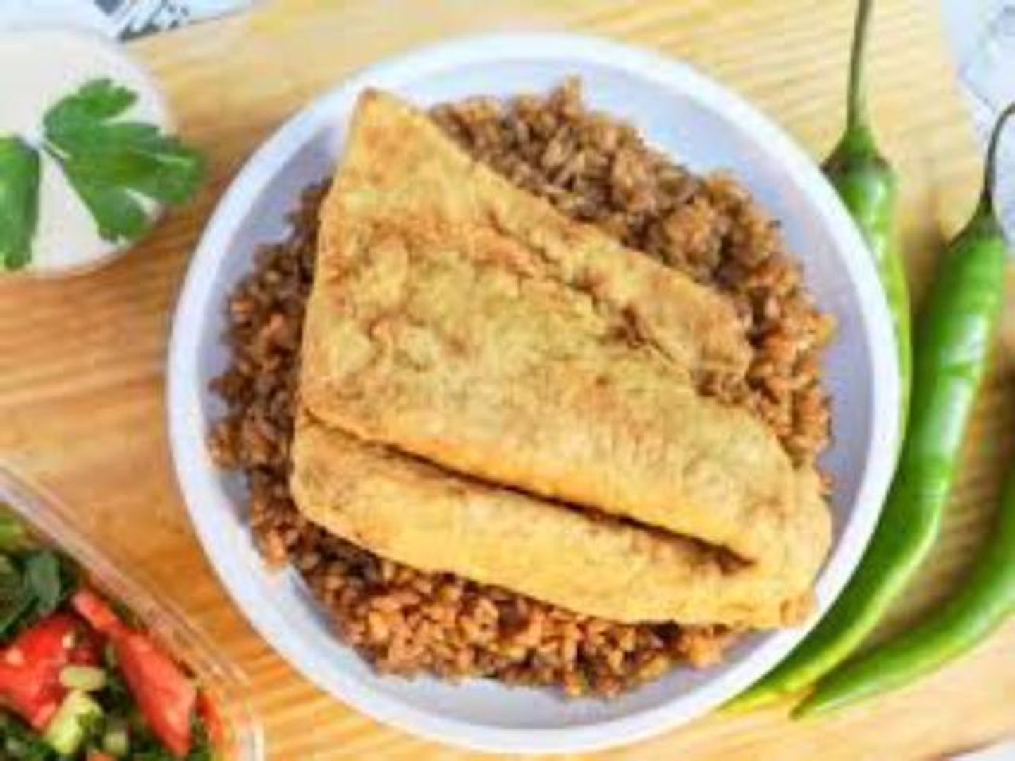 وجبة سمك فيلية - ارز ابيض
