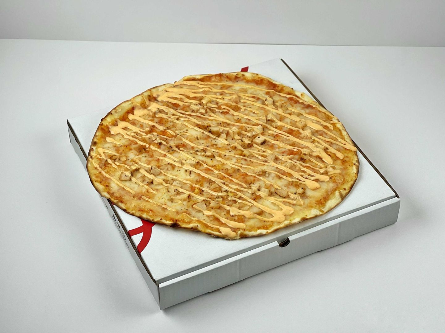 بيتزا دجاج رانش حار - وسط