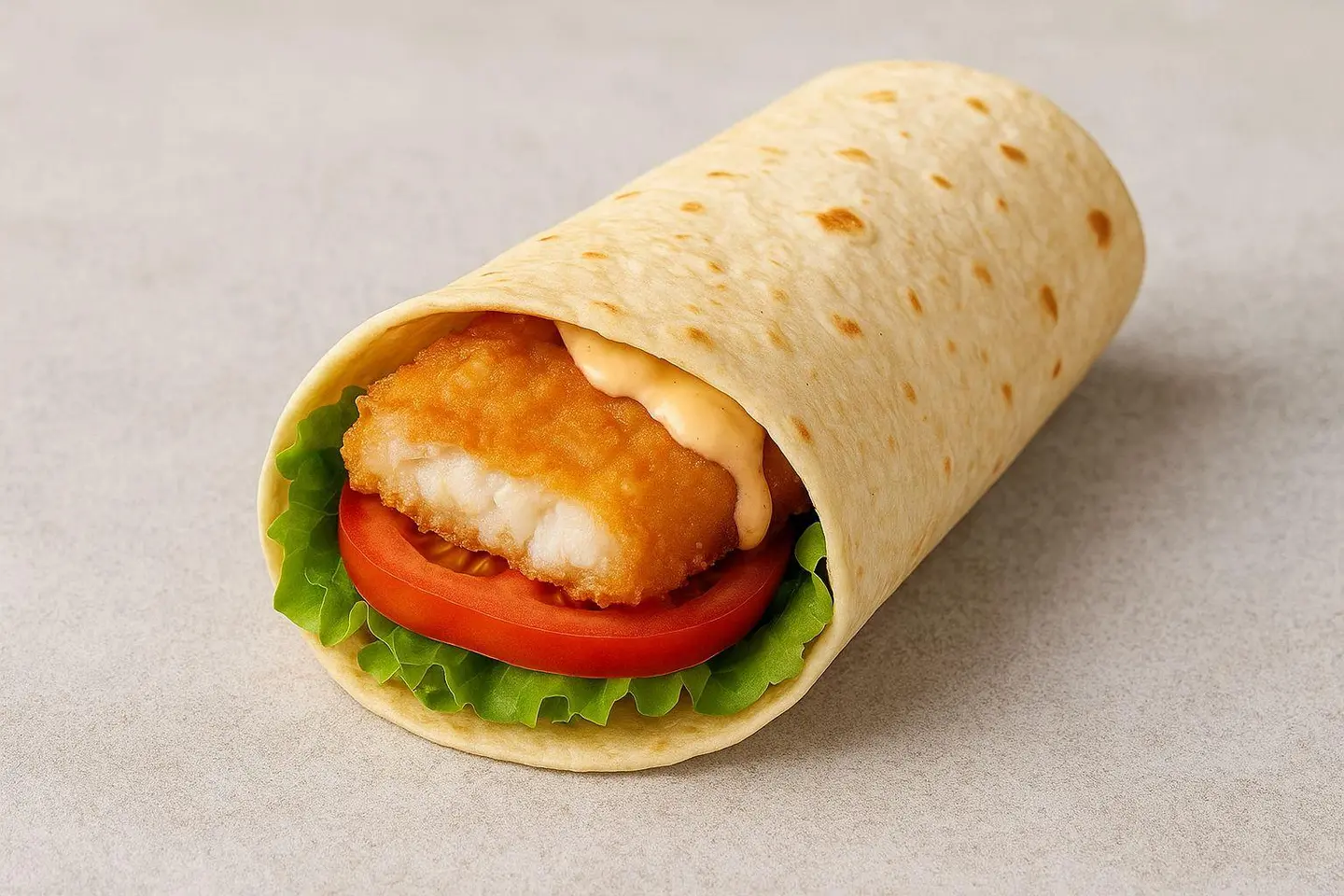 تويستر سمك حراق - بدون وجبة