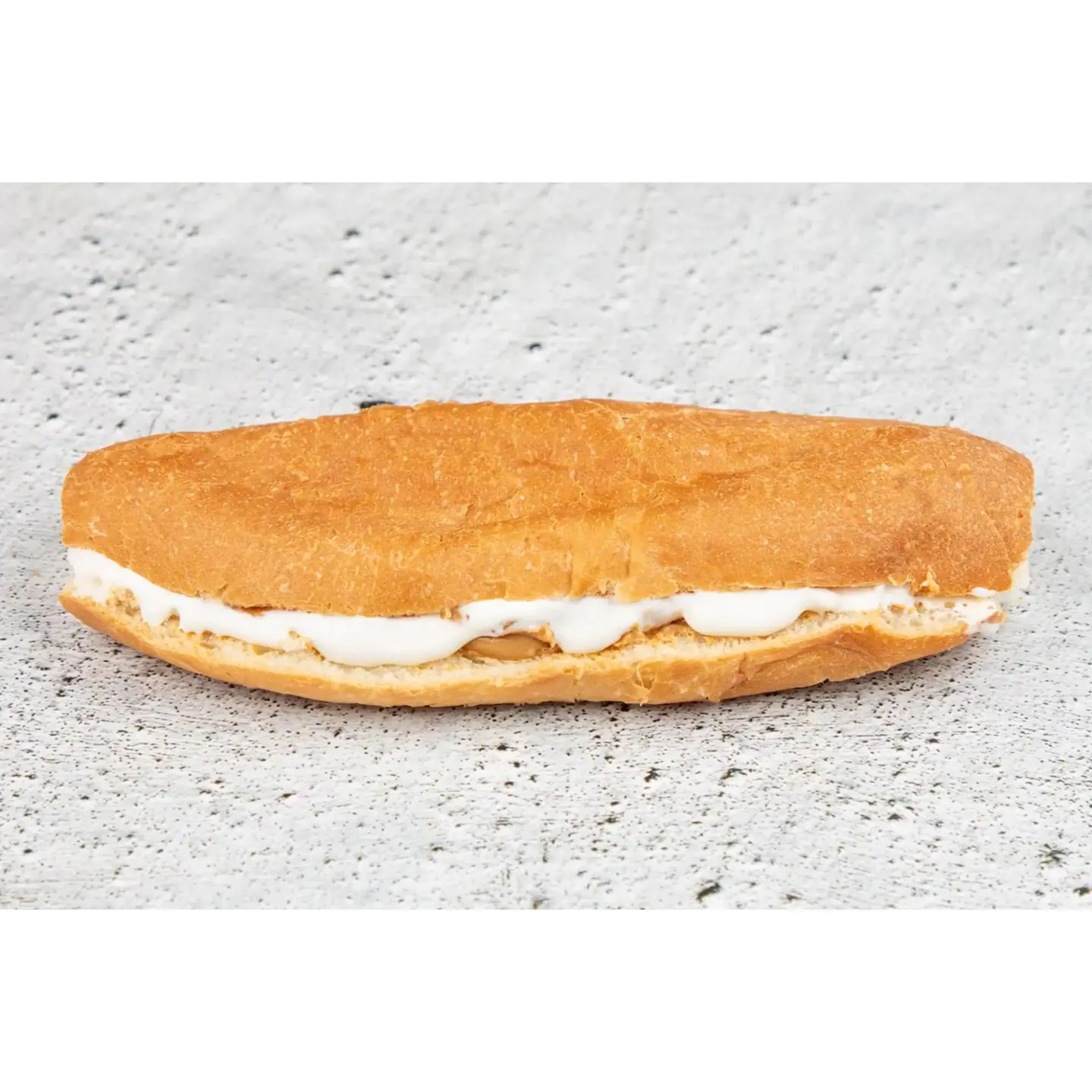 ساندويتش جبنه سائل - نصف ساندويتش