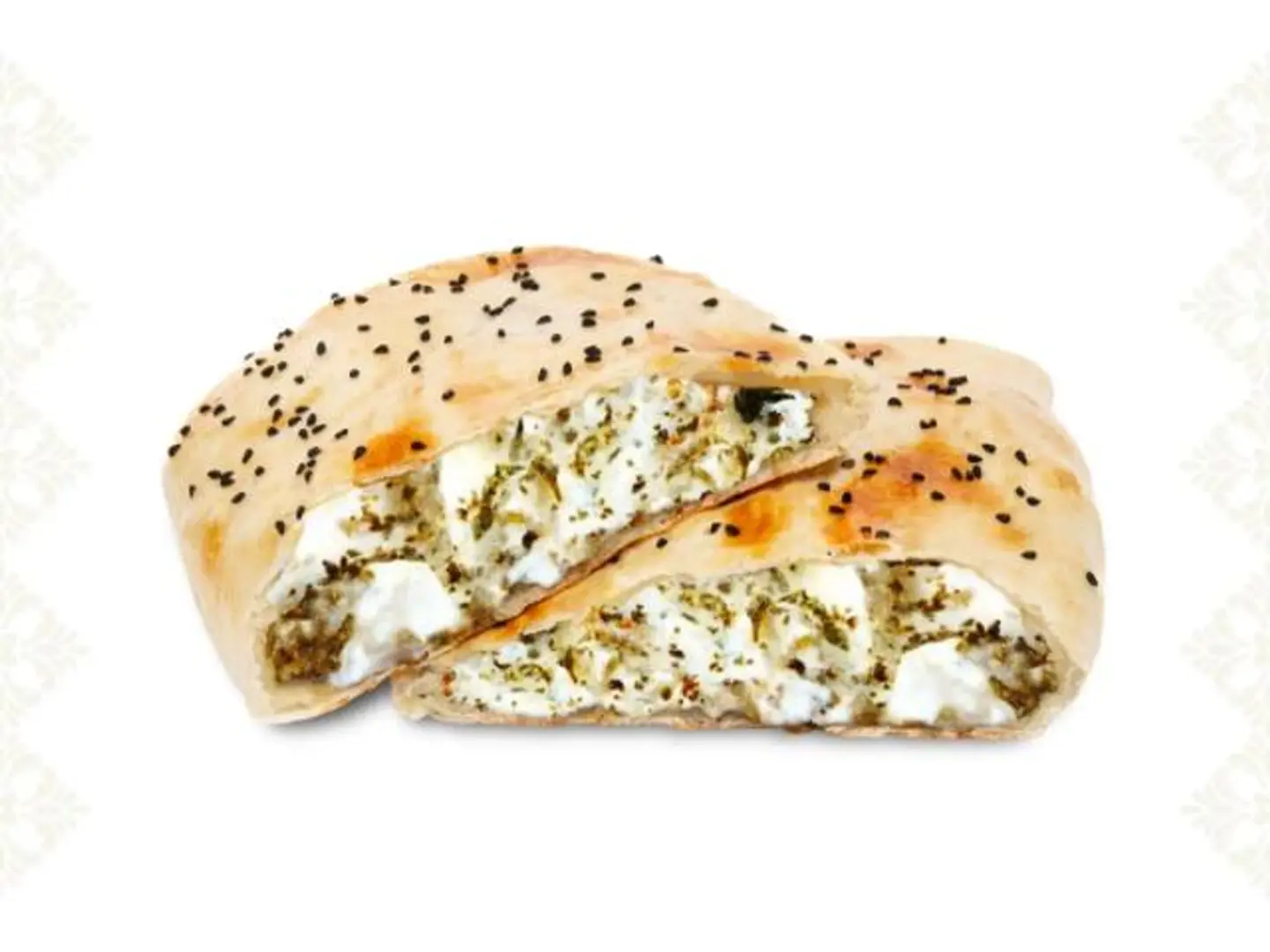 فطيرة لبنة بالزعتر - صغير