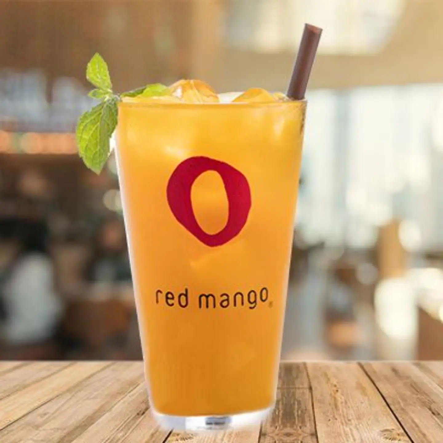 Mango Drink With Soda - 12 Oz