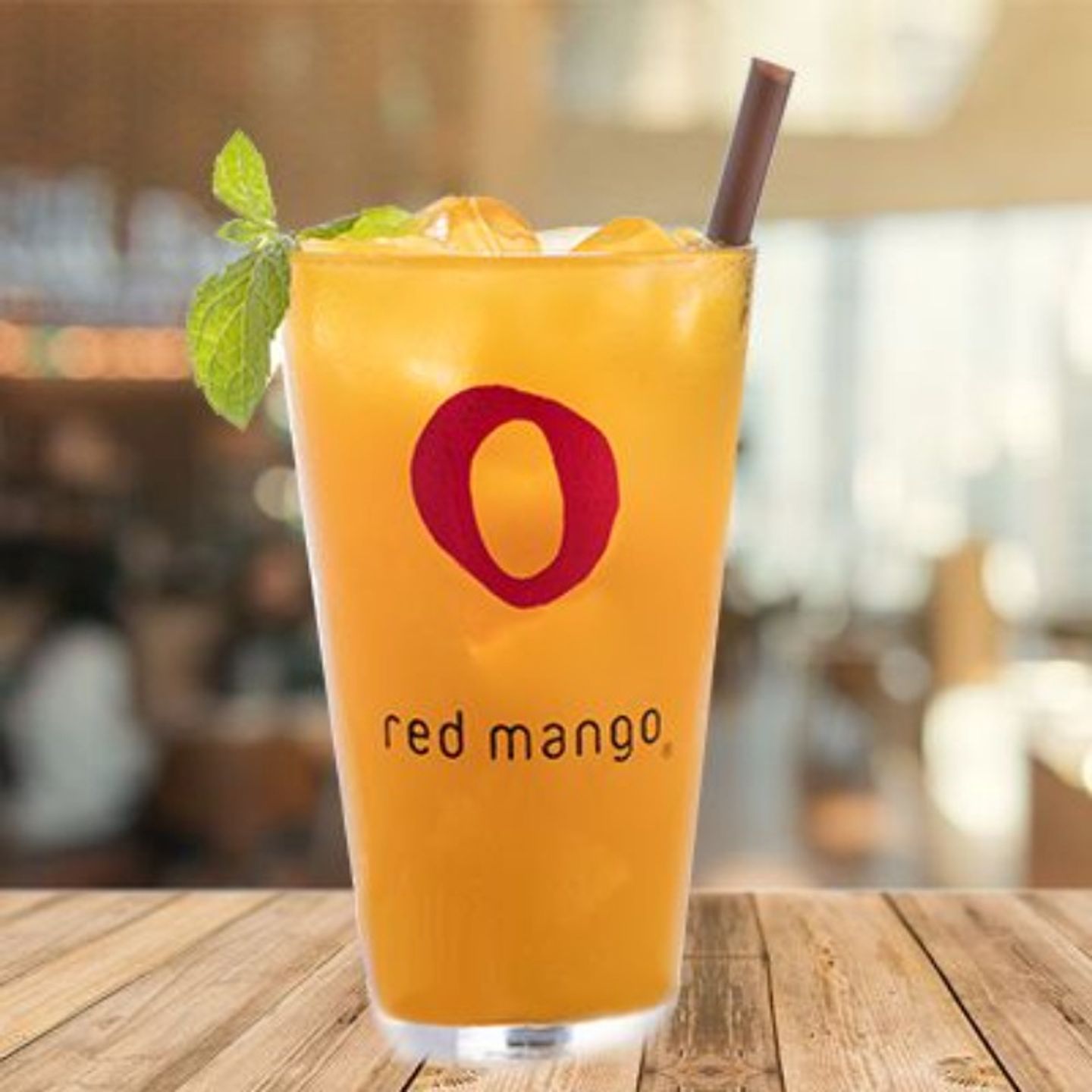 Mango Drink With Soda - 12 Oz