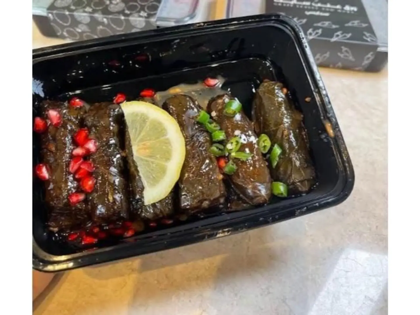 Spicy Grape Leaves - 5 Pieces