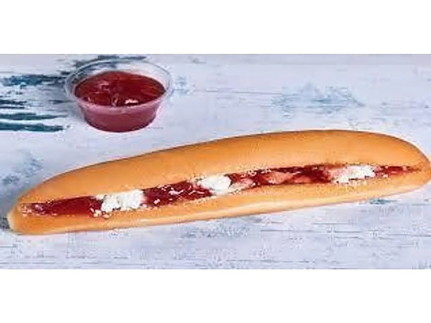 Two Cheeses With Jam - Half Sandwich