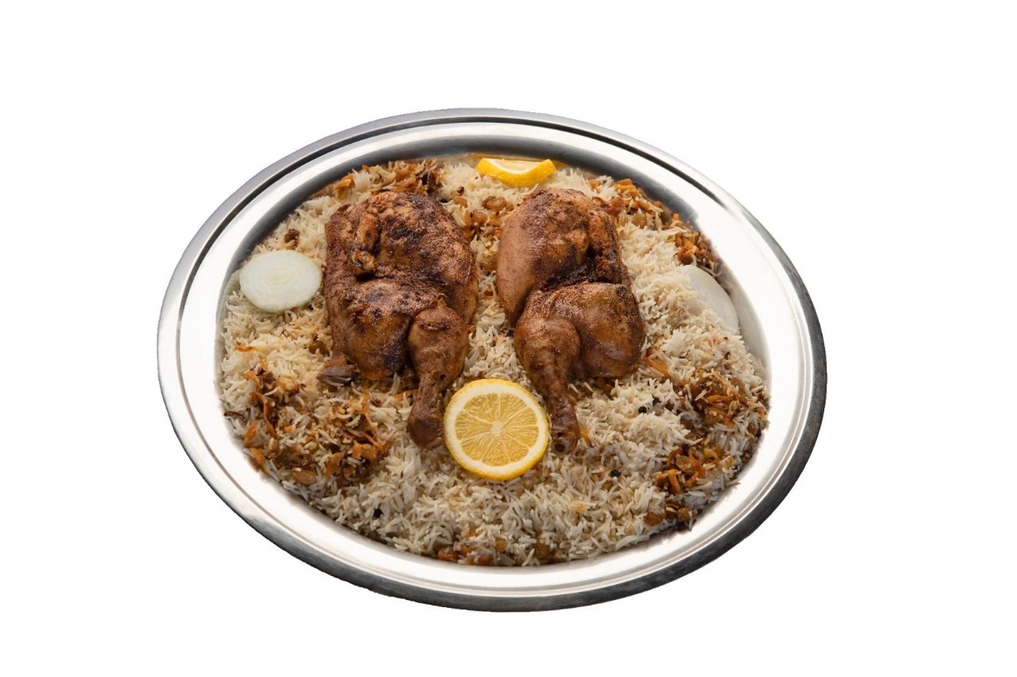 دجاج حنيذ - نصف حبة