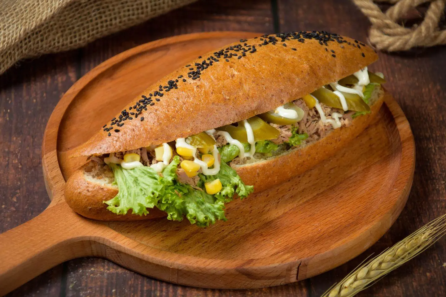 Tuna Sandwich - Without Cheese