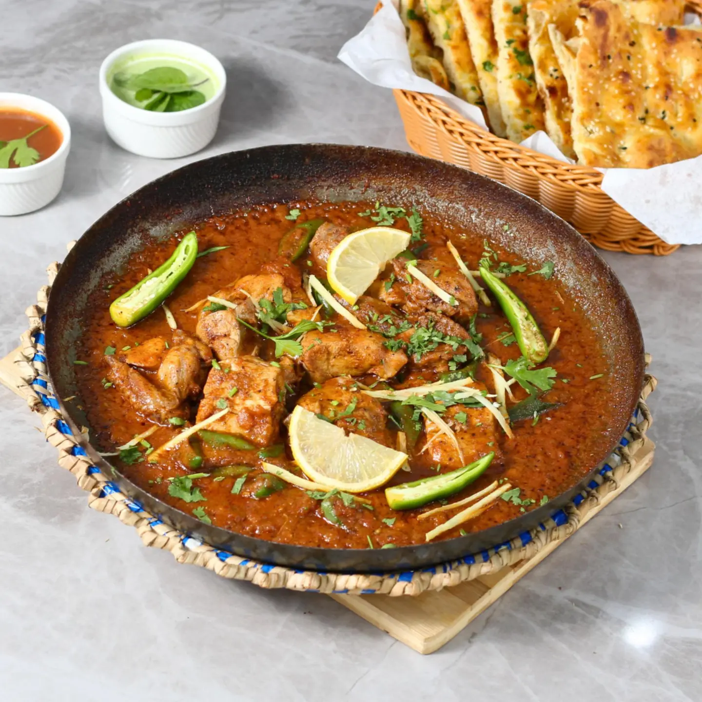 Chicken Butt Karahi - Half