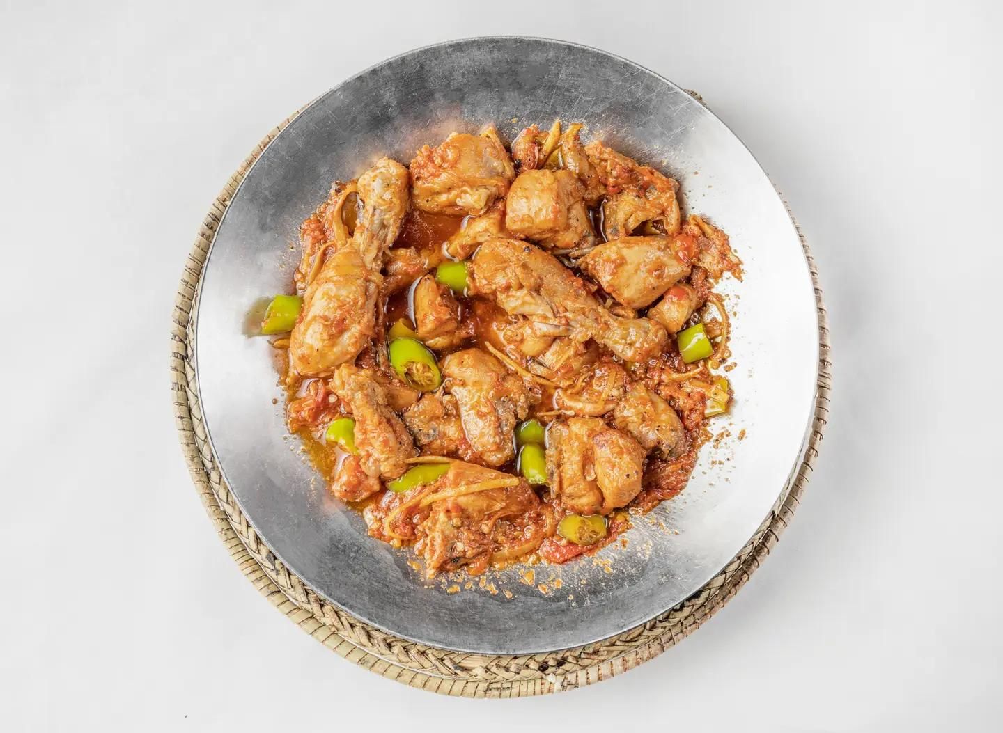 Chicken Shanwari Karahi - Serving 1