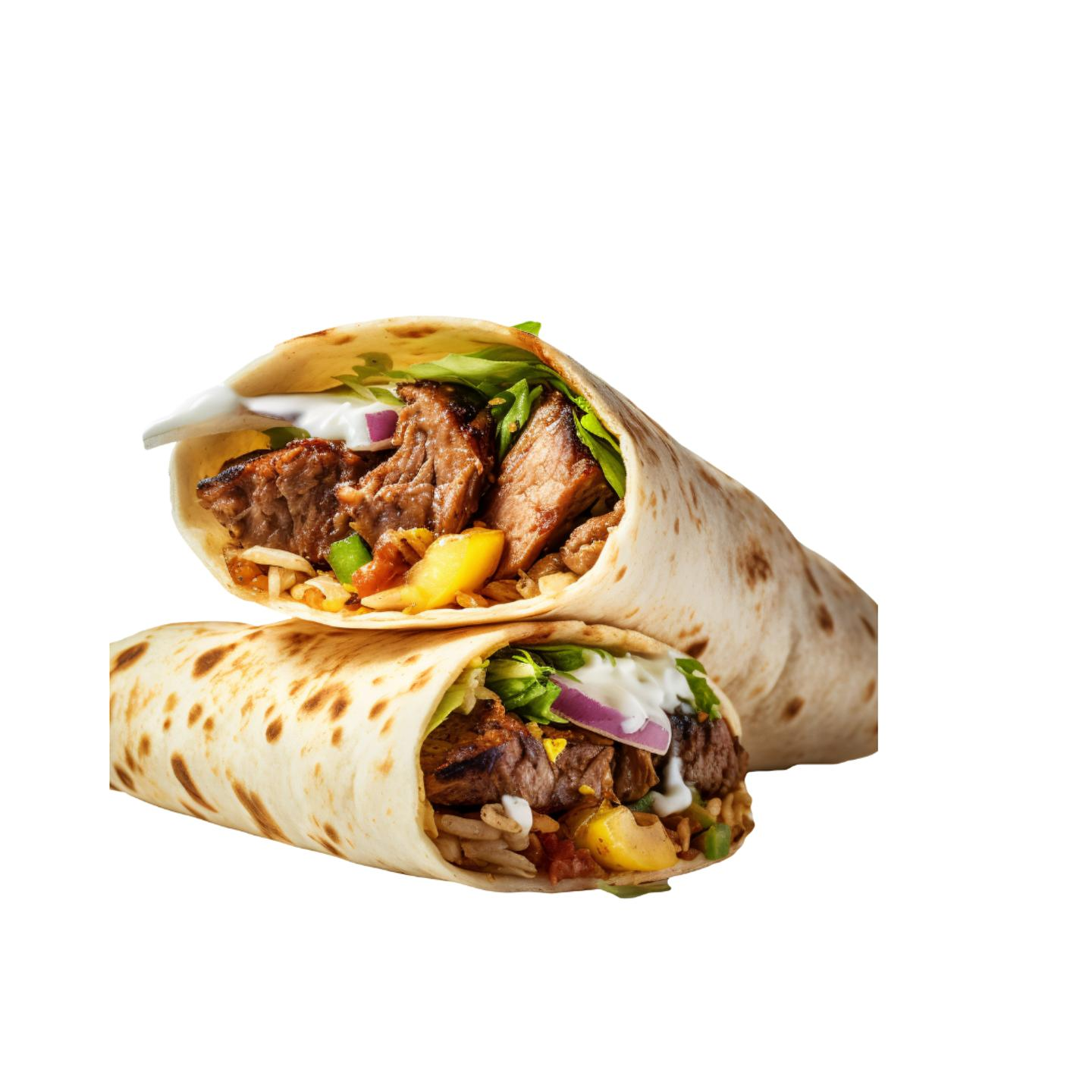 Saj Beef Shawarma Sandwich - Small