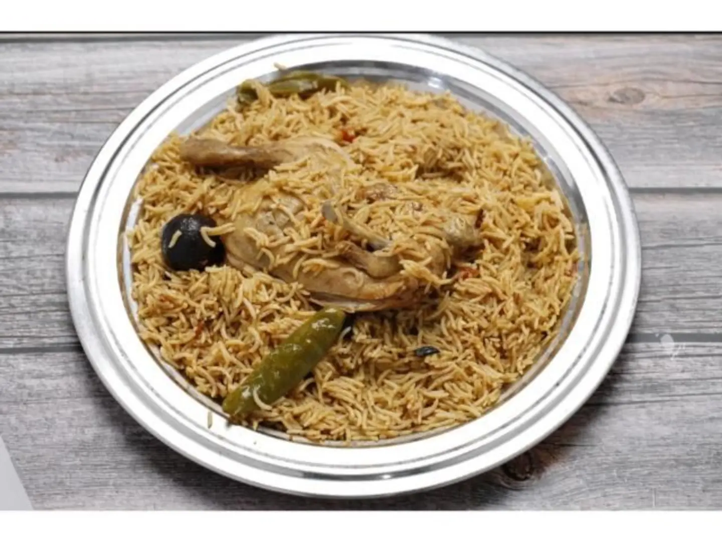 Madghot Chicken With Mezze Rice - Half A Chicken