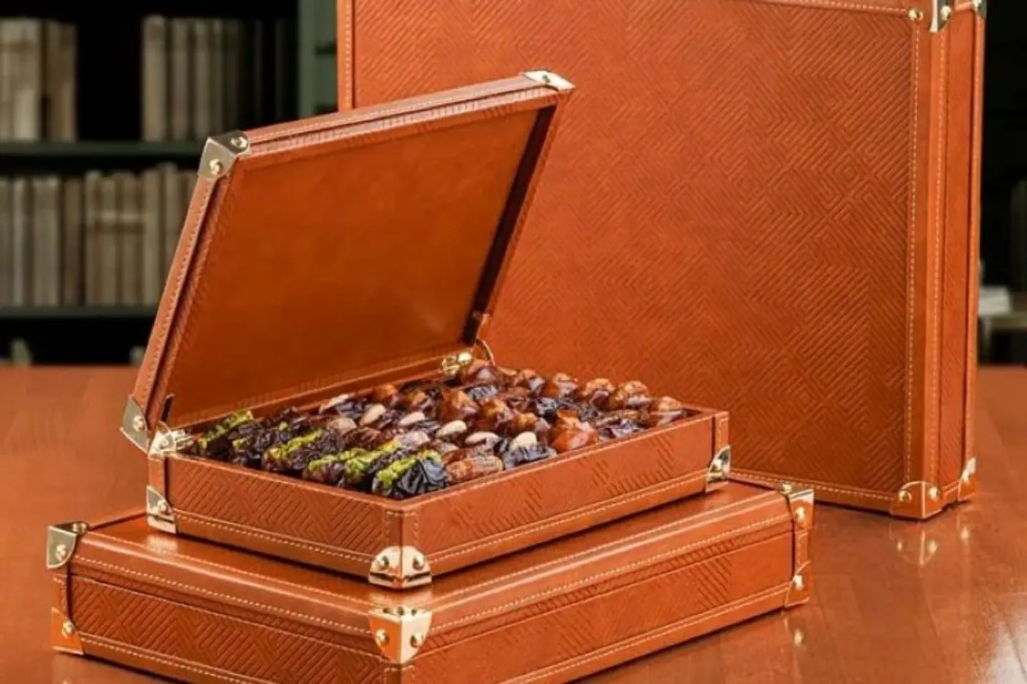 Premium Leather Gift Set Maze - Small