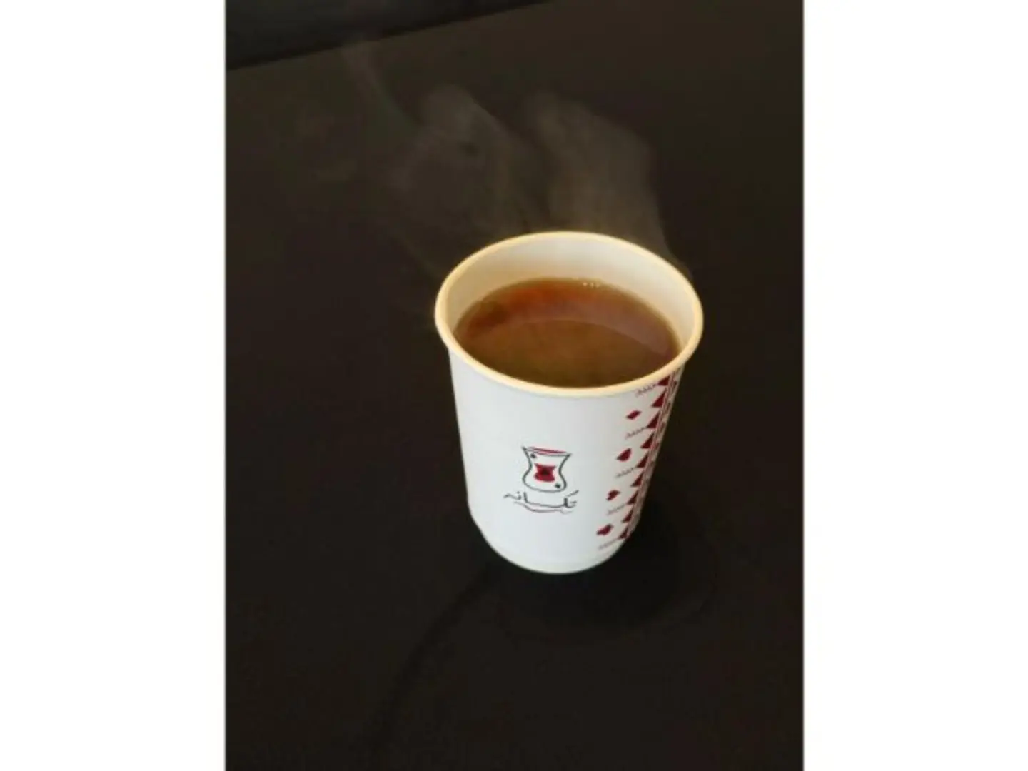 شاي بخار خفيف - كوب ورق
