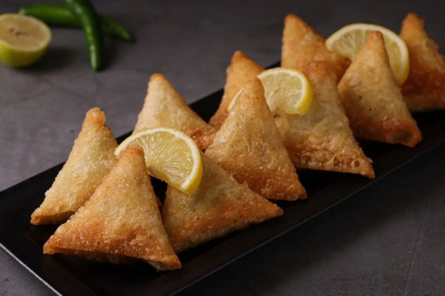 سمبوسة دجاج - وسط