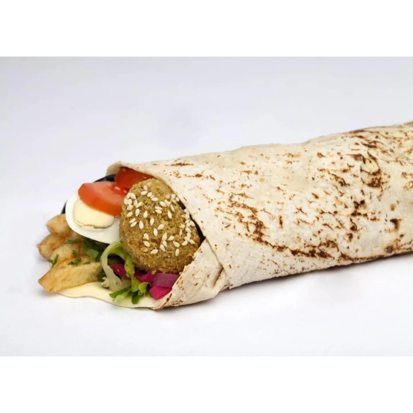 Egg Falafel - Lebanese Bread