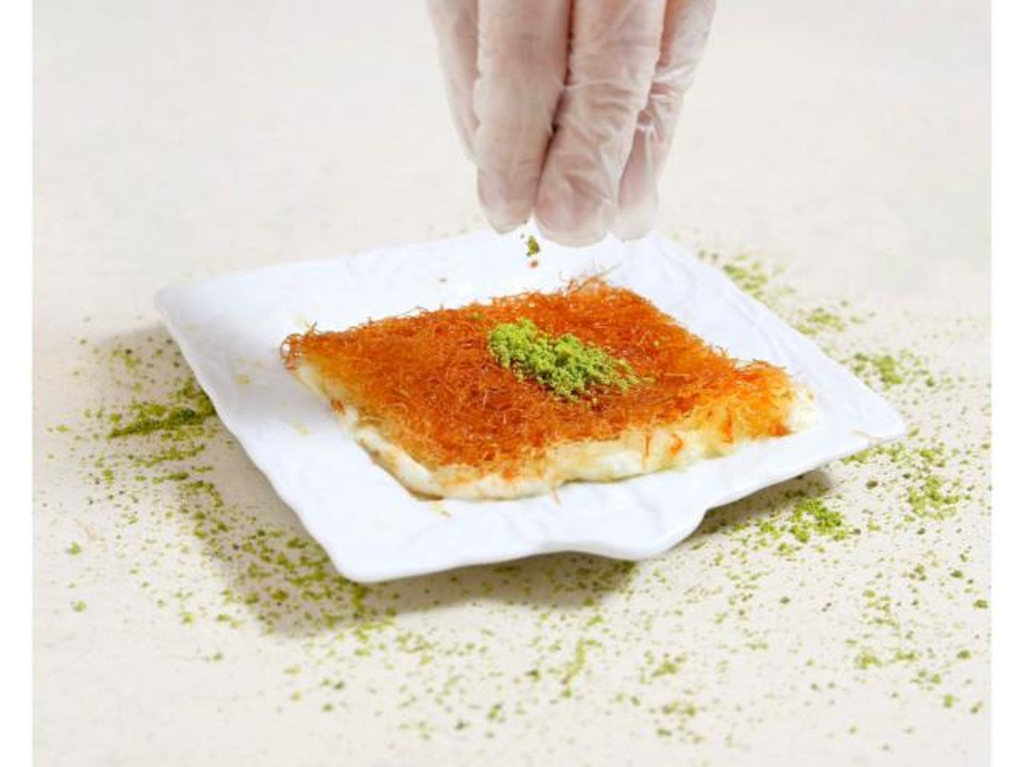 Rough Kunafah With Cheese - Piece