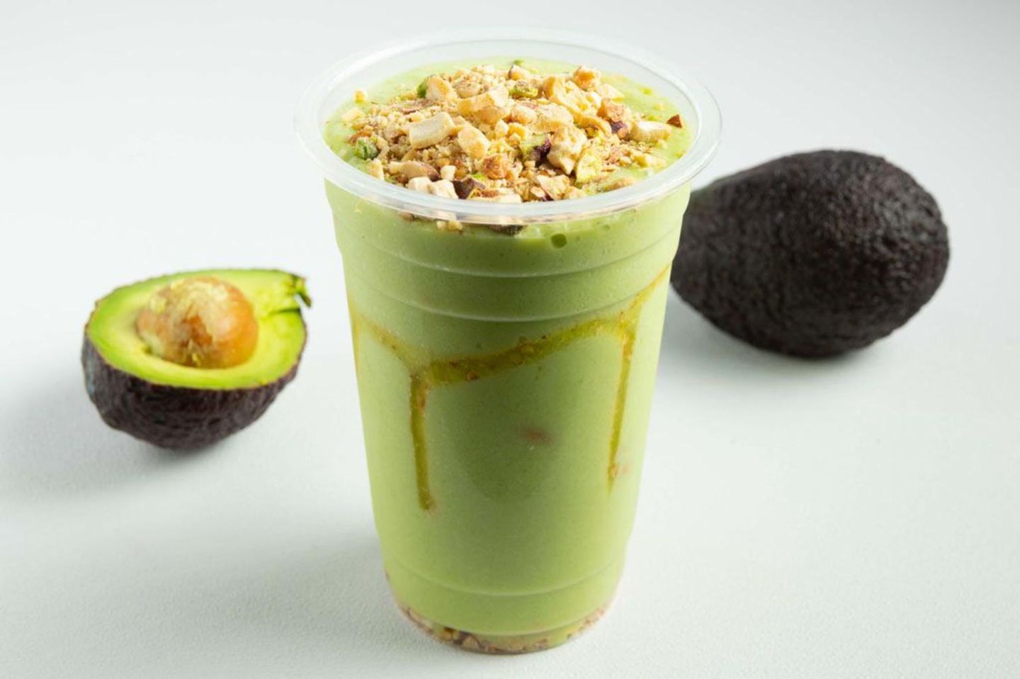 Avocado Juice With Honey And Nuts - Medium