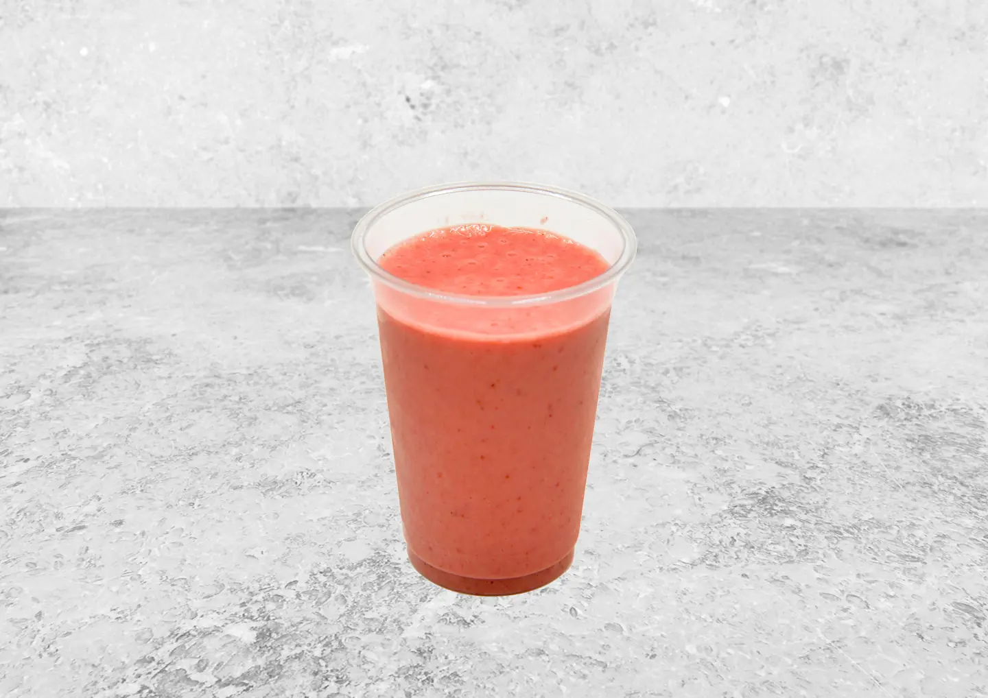 Strawberry Juice With Milk - Cup