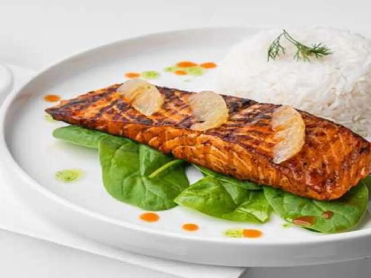 سالمون مشوي - سالمون مشوي ١٠٠ جرام