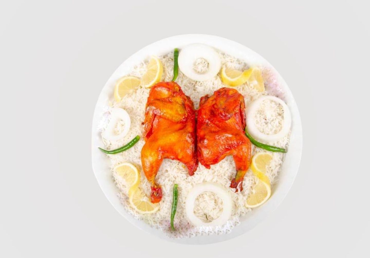 دجاج مندي مع رز مندي ربع - صغير