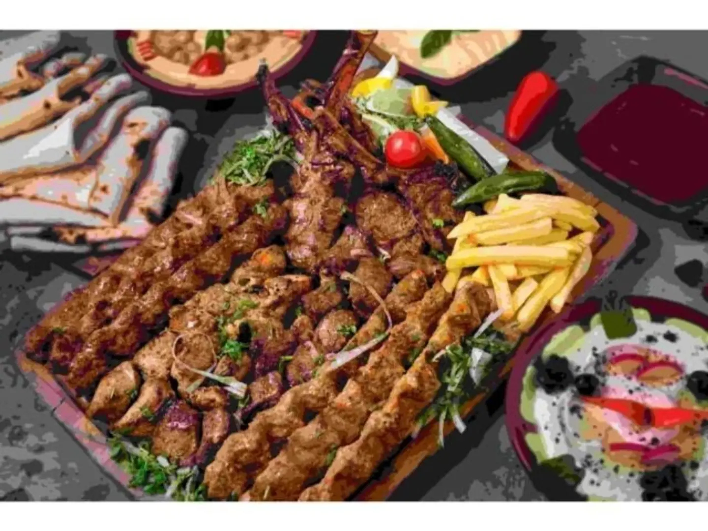 مشكل مع ريش - 330 جرام