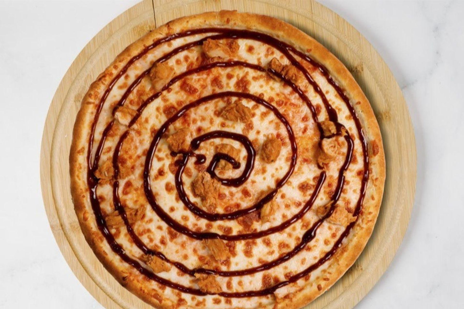 بيتزا باربيكيو - وسط
