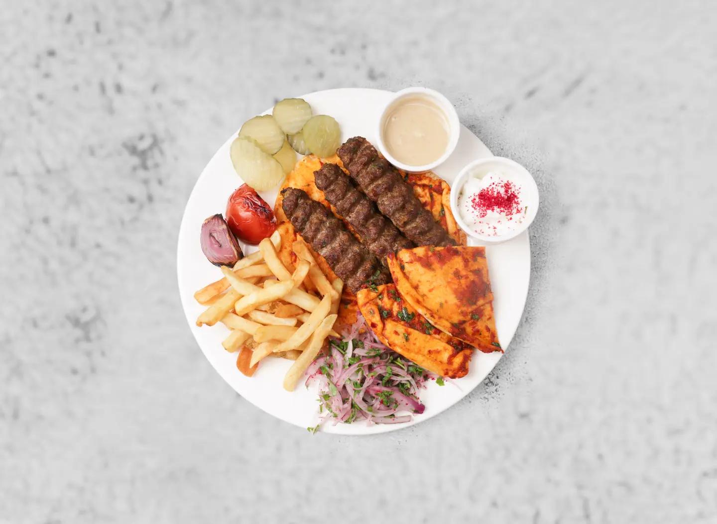 Meat Kofta Platter - Quarter Kilo