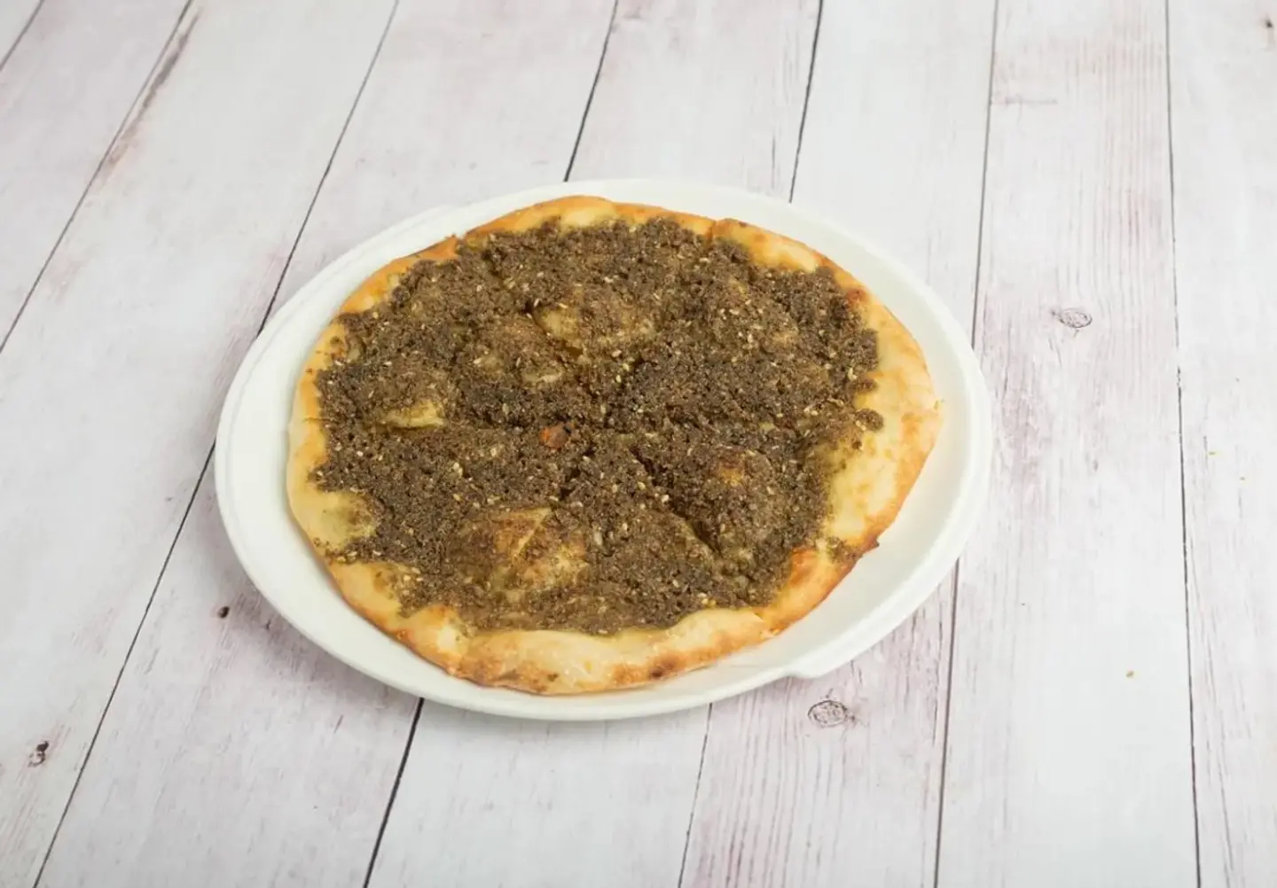 بيتزا زعتر - وسط